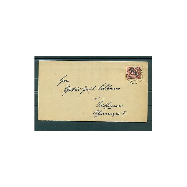 Allemagne - Germany 1923 - Michel n.101  Timbres de service- -Enveloppe