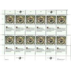 Nations Unies Vienne 1989 - Michel n.96/97 - Feuillets  "Droits de l'Homme"