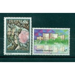 Nations Unies Vienne 1992 - Michel n.137/38 - "Timbres poste ordinaire"