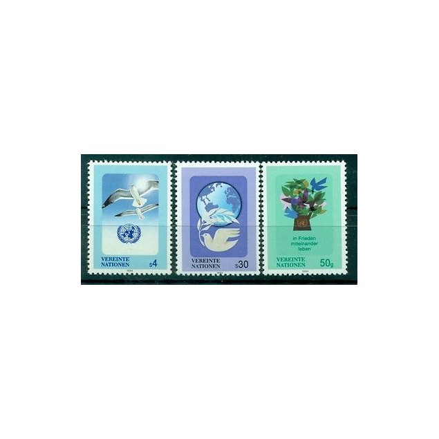 Nations Unies Vienne 1994 - Michel n.167/69 - "Timbre poste ordinaire"