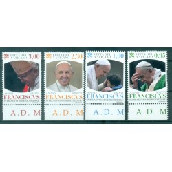 Vatican 2016 - Mi. n. 1859/1862 - Pape François