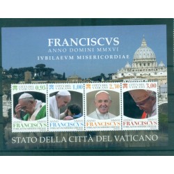Vatican 2016 - Mi. n. 1859/1862 Bl. 50 - Pope Francis
