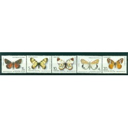 USSR 1986 - Y & T n. 5285/89 - Fauna. Butterflies