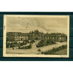 Germania 1923 - Michel n.141 - Cartolina stazione ferroviaria di Osnabrück