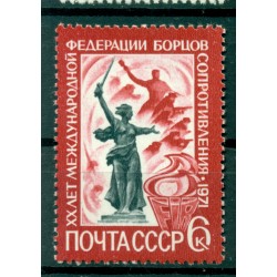 URSS 1971 - Y & T n. 3729 - Federazione Internazionale dei Resistenti