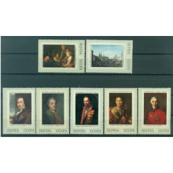 URSS 1972 - Y & T n. 3845/51 -  Histoire de la peinture russe