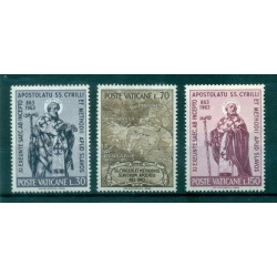 Vatican 1963 - Mi. n. 436/438 - Saints Cirillo & Methodius