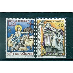 Vatican 2010 - Mi. n. 1671/1672 - Année Sacerdotale