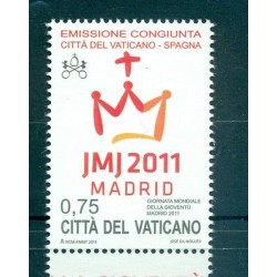 Vatican 2011 - Mi. n. 1716 - Journée mondiale de la Jeunesse