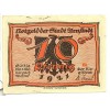 OLD GERMANY EMERGENCY PAPER MONEY - NOTGELD Arnstadt 1921 10 Pf  "n"
