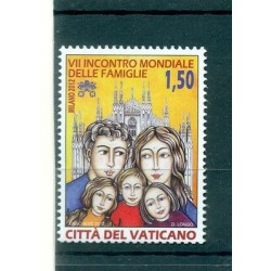 Vatican 2012 - Mi. n. 1742 - Journée mondiale de la Famille
