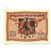 OLD GERMANY EMERGENCY PAPER MONEY - NOTGELD Arnstadt 1921 10 Pf  "st"