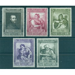 Vatican 1964 - Mi. n. 454/458 - Michelangelo