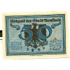 OLD GERMANY EMERGENCY PAPER MONEY - NOTGELD Arnstadt 1921 50 Pf  "A"