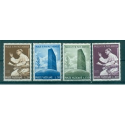 Vatican 1965 - Mi. n. 483/486 - "Viaggi del Papa" Paul VI
