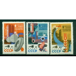 URSS 1964 - Y & T n. 2797/99 - Chimie (Michel n. 2872/74)