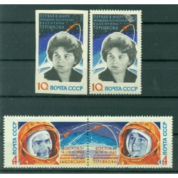 USSR 1963 - Y & T n. 2691/93 a - Vostok V and VI joint mission