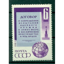 USSR 1963 - Y & T n. 2737 - Prohibition of Nuclear Experiments (Michel n. 2827)