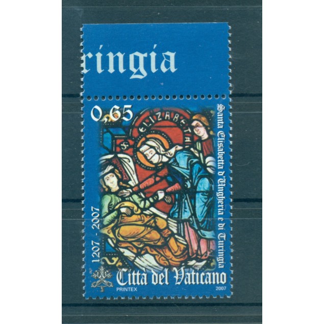 Vatican 2007 - Mi. n. 1600 - Sainte Elizabeth d'Hongrie