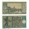 OLD GERMANY EMERGENCY PAPER MONEY - NOTGELD Berlin 1921 50 Pf Townships 17