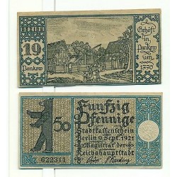 Germania - NOTGELD Berlin 1921- 50 Pf Townships 19