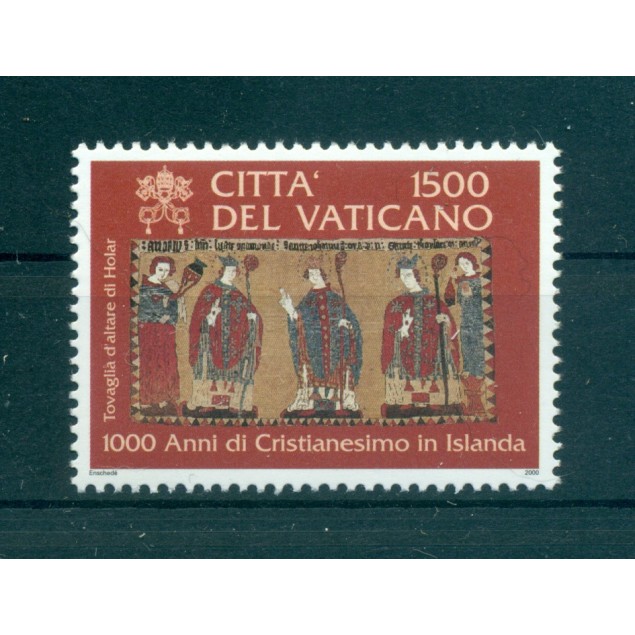 Vaticano 2000 - Mi. n. 1337 - Evangelizzazione dell'Islanda
