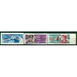 URSS 1963 - Y & T n. 2681/83  - Vol groupé de Vostok V et VI (Michel n.2769/71 B)