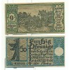 OLD GERMANY EMERGENCY PAPER MONEY - NOTGELD Berlin 1921 50 Pf Townships 9