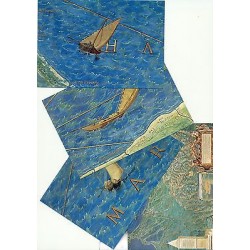 MAPPE & NAVI - MAPS & BOATS VATICAN 1998 Cartoline Postali