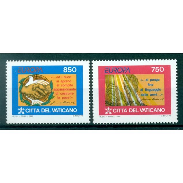 Vatican 1989 - Mi. n. 984/987 - Congrès Eucharistique Int.