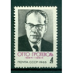 USSR 1965 - Y & T n. 2966 - Otto Grotewohl (Michel n. 3074)