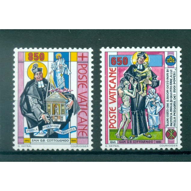 Vatican 1980 - Mi. n. 759/763 - Saint Benoît de Nursie