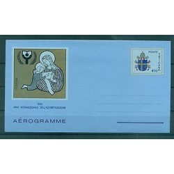 VATICAN 1990 - Biglietto Postale Aerogramma ANNO DELL'ALFABETIZZAZIONE
