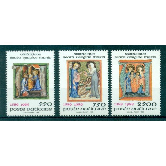 Vatican 1989 - Mi. n. 984/987 - Congrès Eucharistique Int.