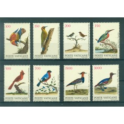 Vatican 1989 - Mi. n. 976/983 - Oiseaux de E. Albin