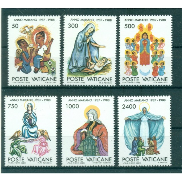 Vatican 1987 - Mi. n. 907/910 - Saint Augustin