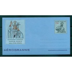 VATICAN 1988 - Biglietto Postale Aerogramma PASTOR BONUS