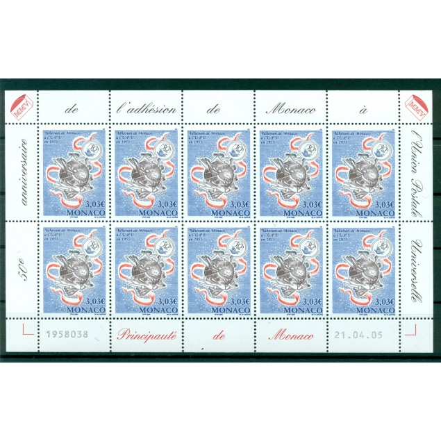 Monaco 2005 - Y & T n. 2498 - Union Postale Universelle