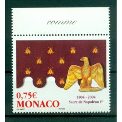 Monaco 2004 Mi.2696/99 - Minisheet Napoleon I Coronatio