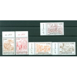 Monaco 2004 Mi.2673/77 - Minisheet Sainte Devote