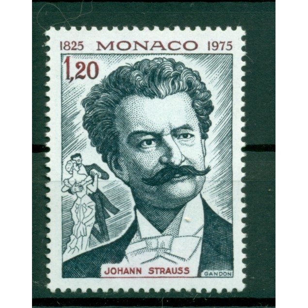 Monaco 1975 - Y & T  n. 1042 - Johann II Strauss