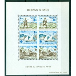 Monaco 1979 - Y & T sheet n. 17 - Europa