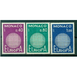 Monaco 1970 - Y & T n. 819/21 - Europa