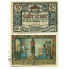 OLD GERMANY EMERGENCY PAPER MONEY - NOTGELD Calbe a.d. Saale 1917 3