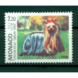 Monaco 1989 - Y & T  n. 1676 - Esposizione canina internazionale di Monte Carlo