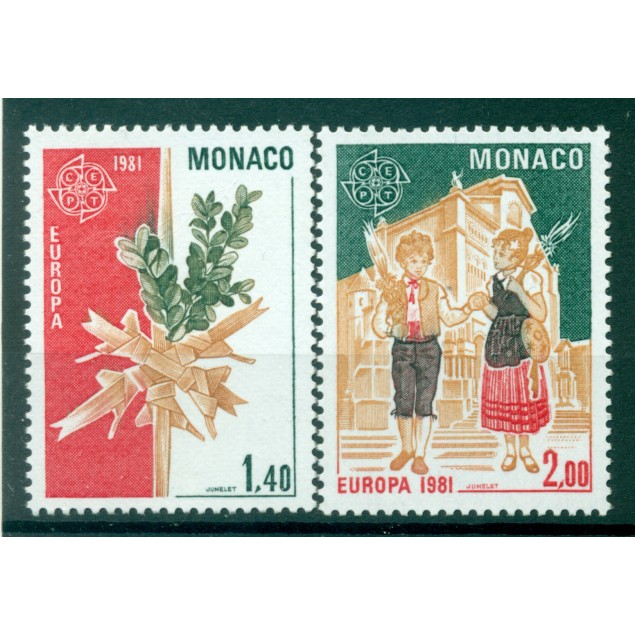 Monaco 1981 - Y & T n. 1273/74 - Europa