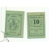 OLD GERMANY EMERGENCY PAPER MONEY - NOTGELD Cleve 1920 10 Pf