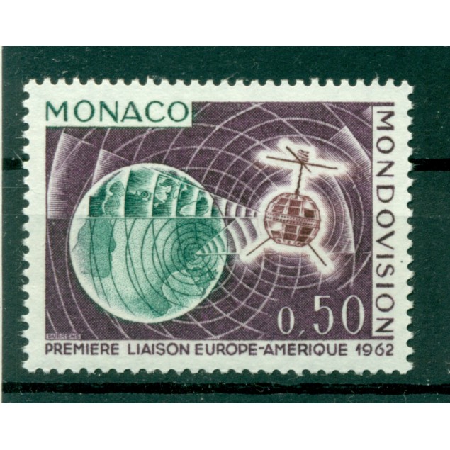 Monaco 1963 - Y & T  n. 612 - Télévision par sarellite "Telstar"