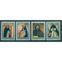 Vatican 1971 - Mi. n. 586/589 - Saint Dominic of Guzmàn