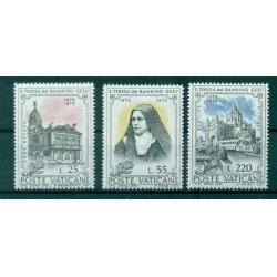 Vatican 1973 - Mi. n. 618/620 - "S. Teresa del Bambin Gesù"